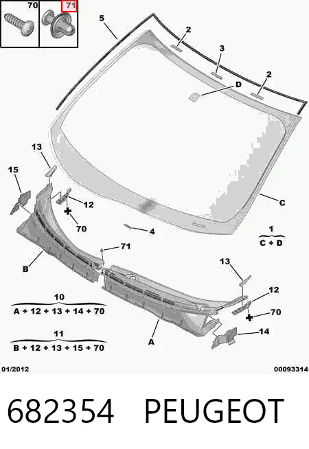 Автоскло Subaru 0940910304 ціна, від 0.83 USD
