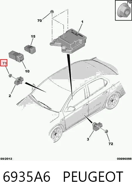 6935A6 Peugeot/Citroen 