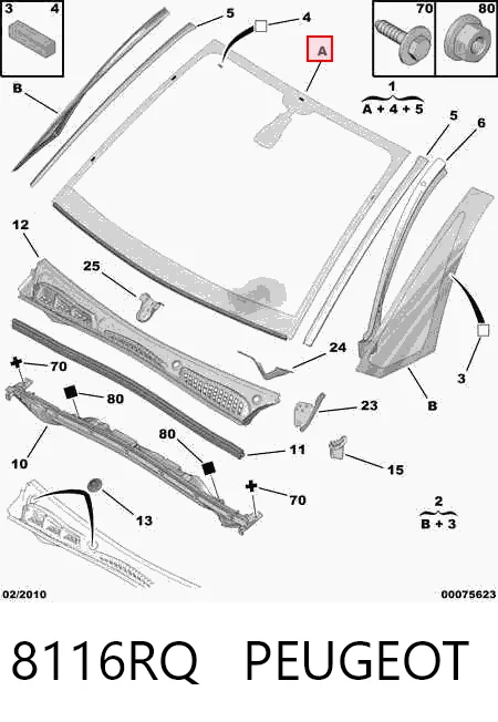 Автоскло Pilkington AB26263A ціна, від 139.51 USD