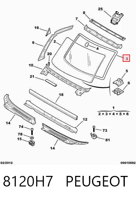 Ущільнювач лобового скла Icor GS2092P130X ціна, від 16.37 USD