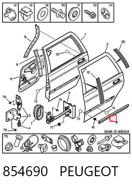 Купити 91152610 Opel Вихлоп