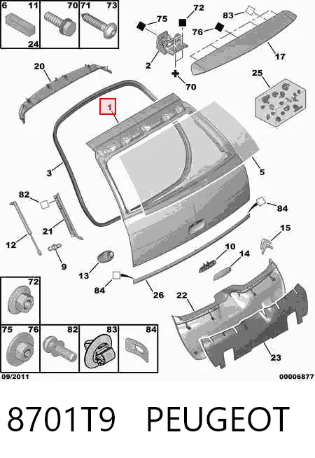 Треті двері на Citroen C4 I LC