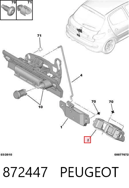 872447 Peugeot/Citroen 