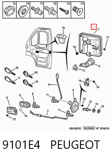 MMS0034 Magneti Marelli Ручка передніх дверей, зовнішня