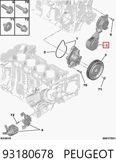 Натяжний ролик 11287571014 BMW