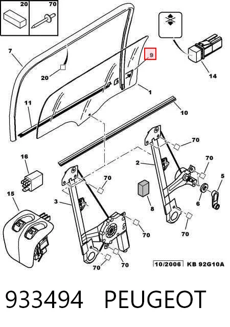 933494 Peugeot/Citroen Авто генератор