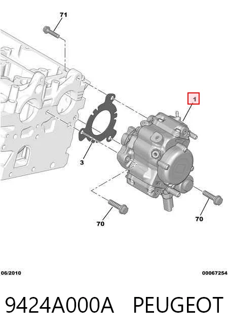 Паливний насос високого тиску 0460494313 Bosch