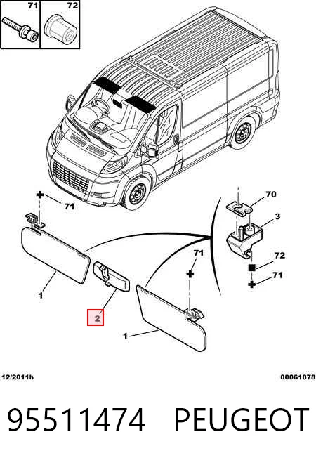 Дзеркало заднього виду Magneti Marelli RV17001
