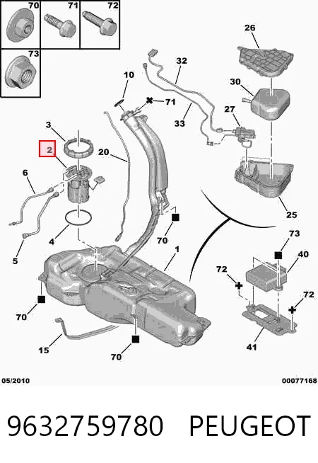 Модуль бензонасоса Magneti Marelli MAM00161M ціна, від 40.56 USD