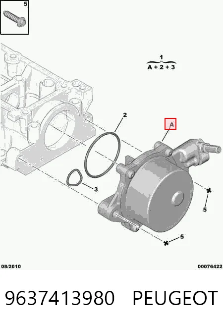 Вакуумний насос 7281440901 Ford