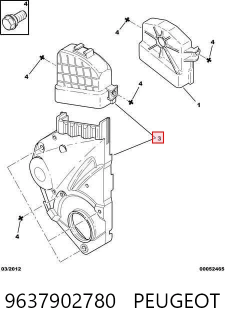 IMP5392 Impergom Кожух ременя ГРМ