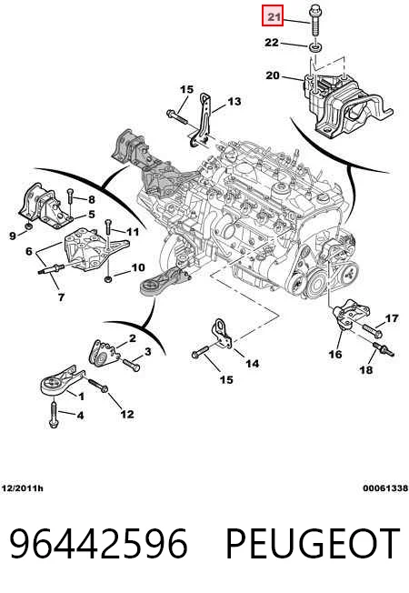 Блок управління АБС (ABS) на Peugeot 406  8B