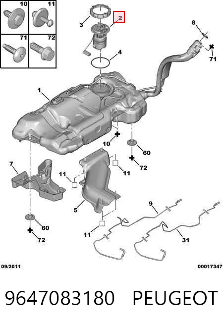 Модуль бензонасоса Magneti Marelli MAM00156M ціна, від 91.48 USD