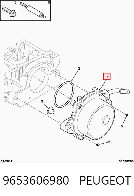 7281440901 Ford Насос вакуумний