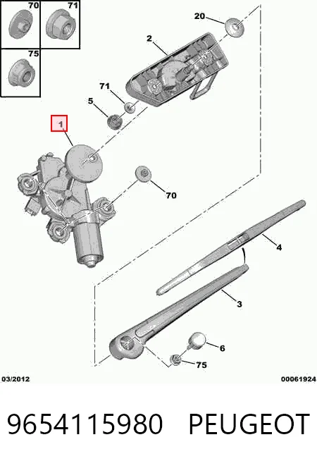 Склоочисник дверей задка Bosch 390201817 ціна, від 26.72 USD