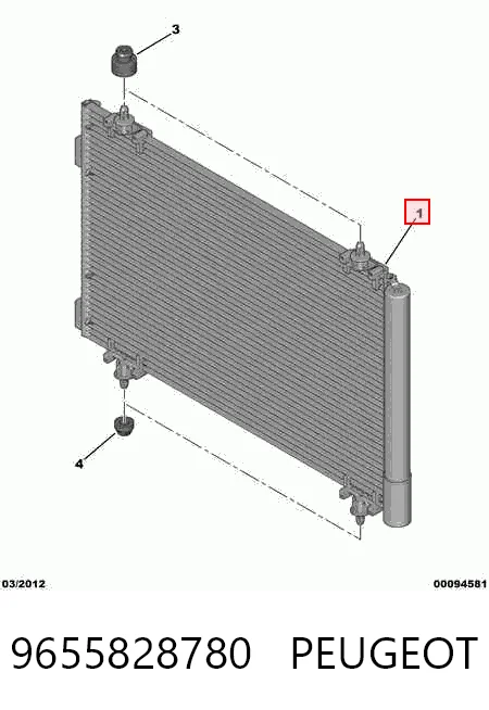 Купити AC554000P Polcar Радіатор системи охолодження кондиціонера