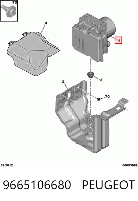 Блок АБС 265235010 Bosch