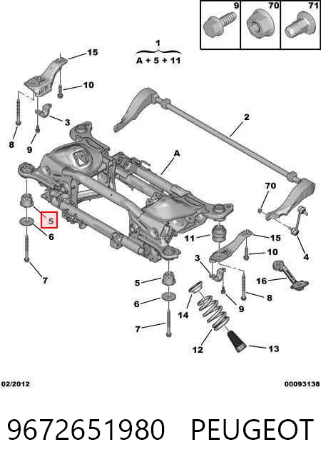 9672651980 Peugeot/Citroen