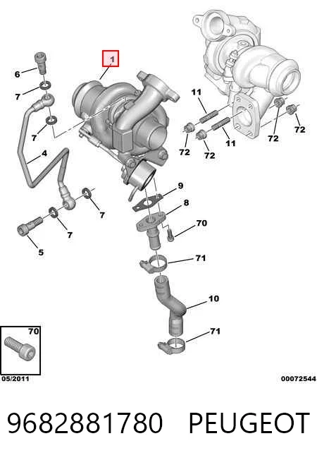 9682881780 Peugeot/Citroen 