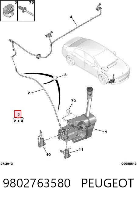 9802763580 Peugeot/Citroen