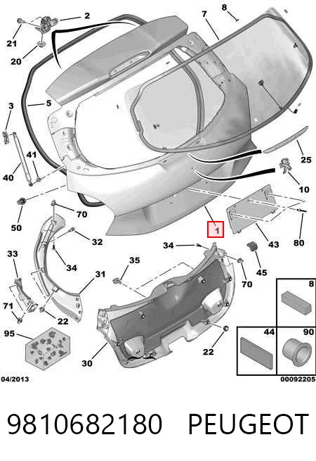 9810682180 Peugeot/Citroen
