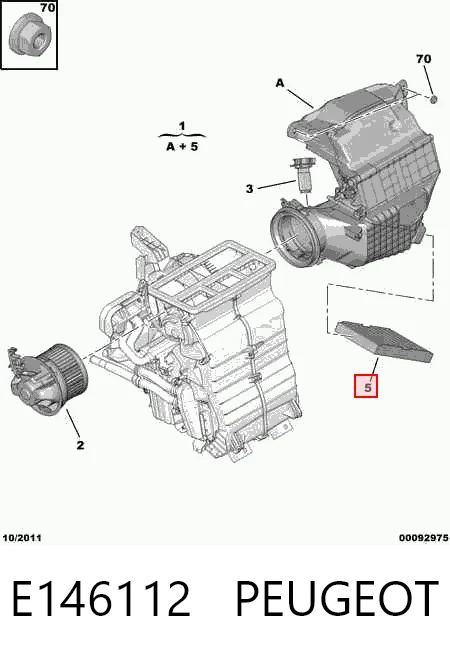 E146112 Peugeot/Citroen
