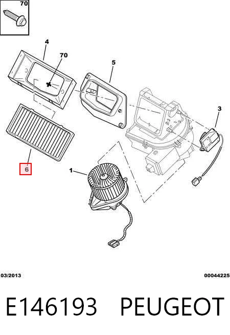 Фільтр повітряний обігрівача Porsche 911 Targa кабріолет (997) (2006 - 2012) ціна, від 20.99 USD