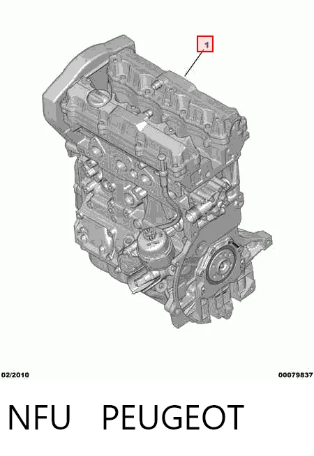 NFU Peugeot/Citroen Мотор в зборі
