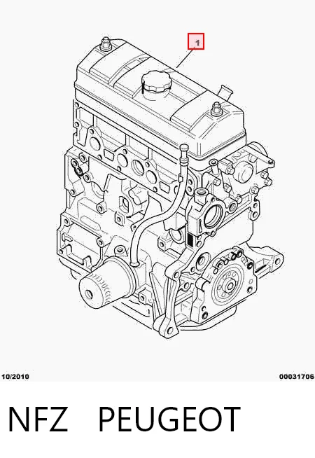 NFZ Peugeot/Citroen Мотор в зборі