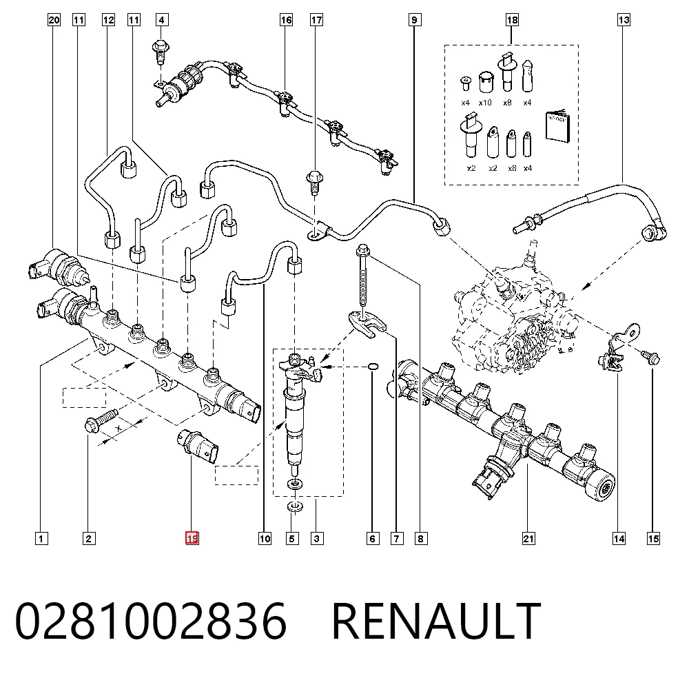 Датчик тиску палива Mercedes 0281006241 ціна, від 37.11 USD