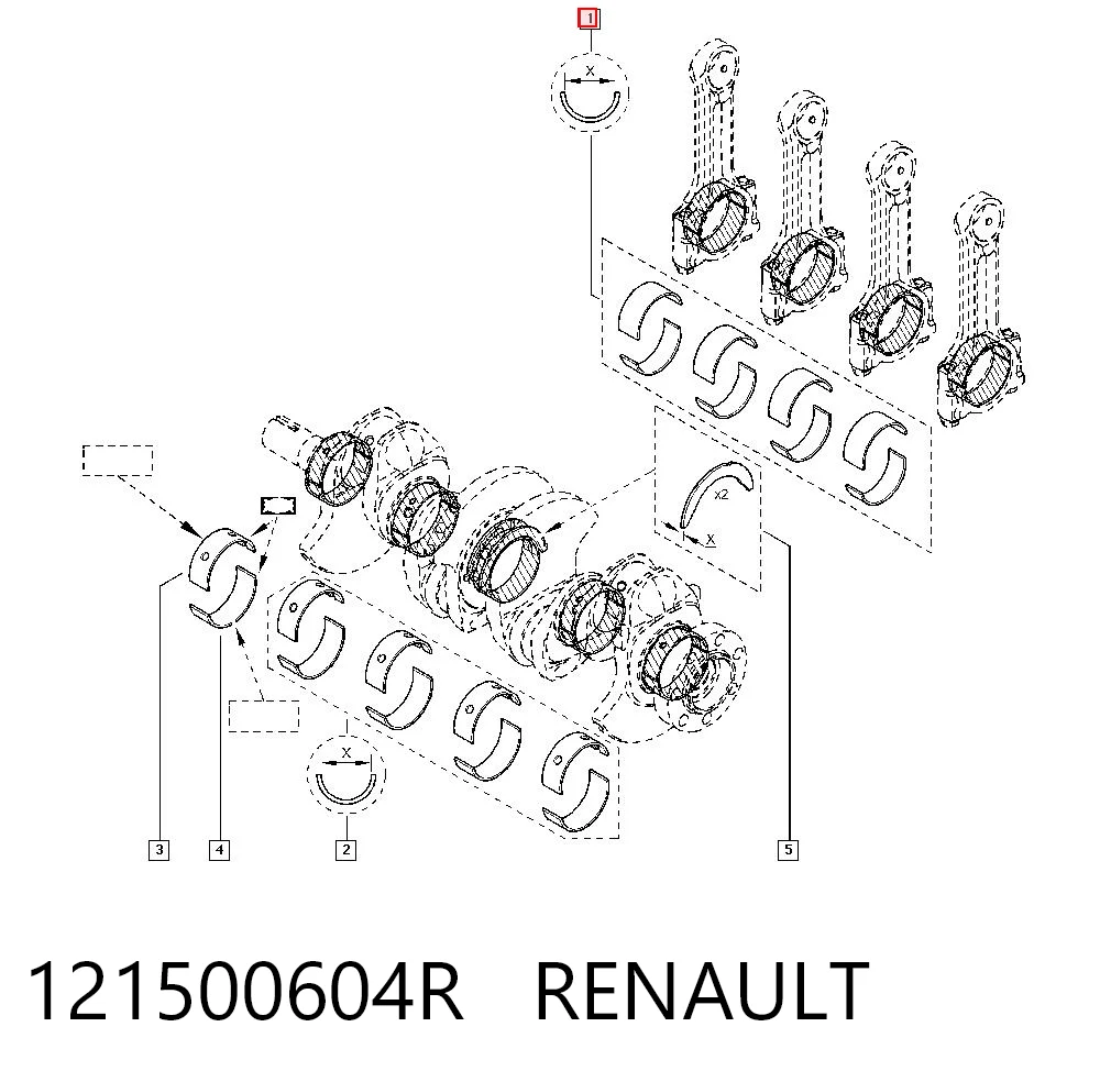 121500604R Renault (RVI)