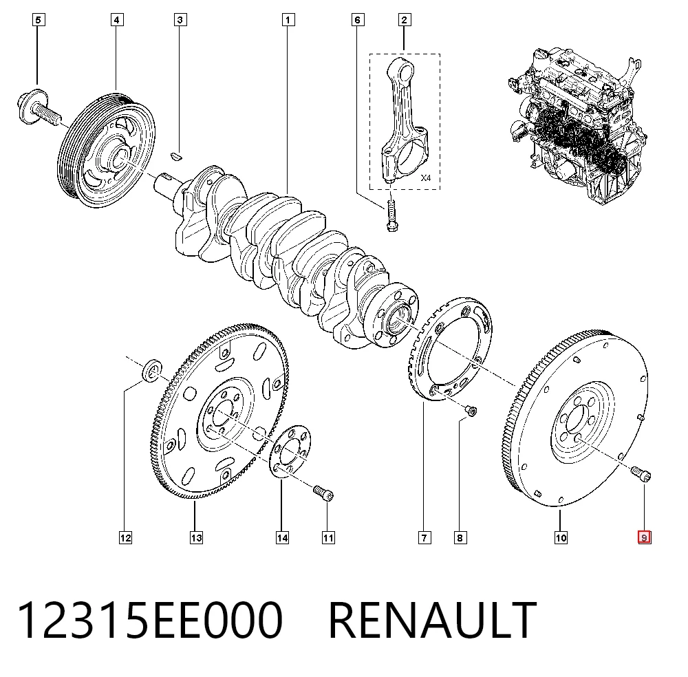12315EE000 Renault (RVI)