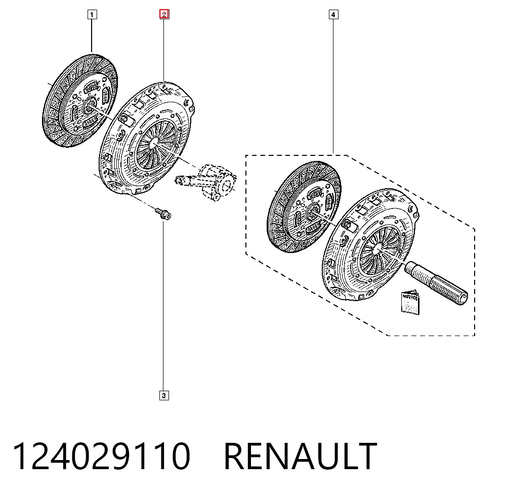 Купити Корзина зчеплення Nissan Primastar  X83