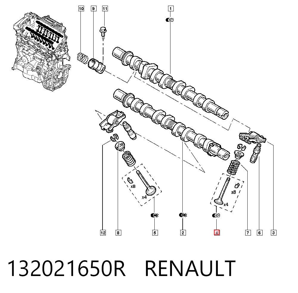 132021650R Renault (RVI)