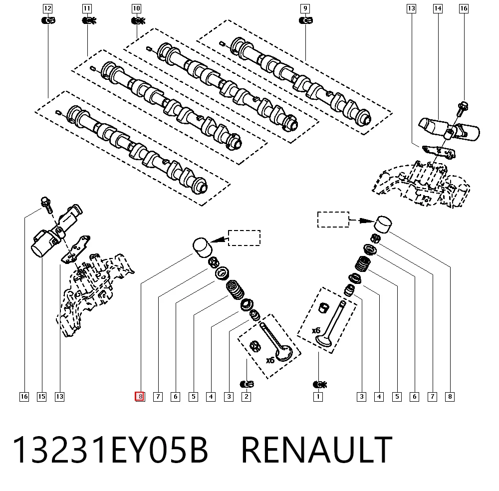 Гідрокомпенсатор на Nissan Teana  J31
