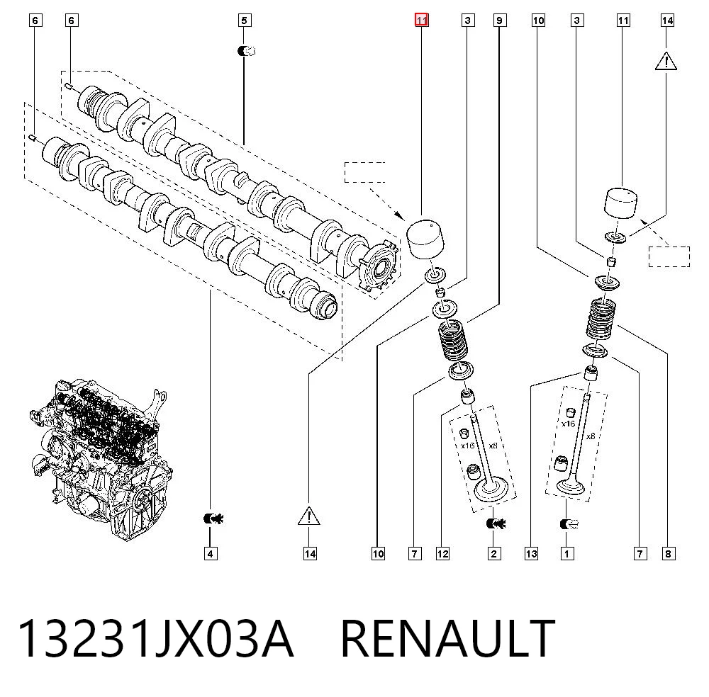 13231JX03A Renault (RVI)
