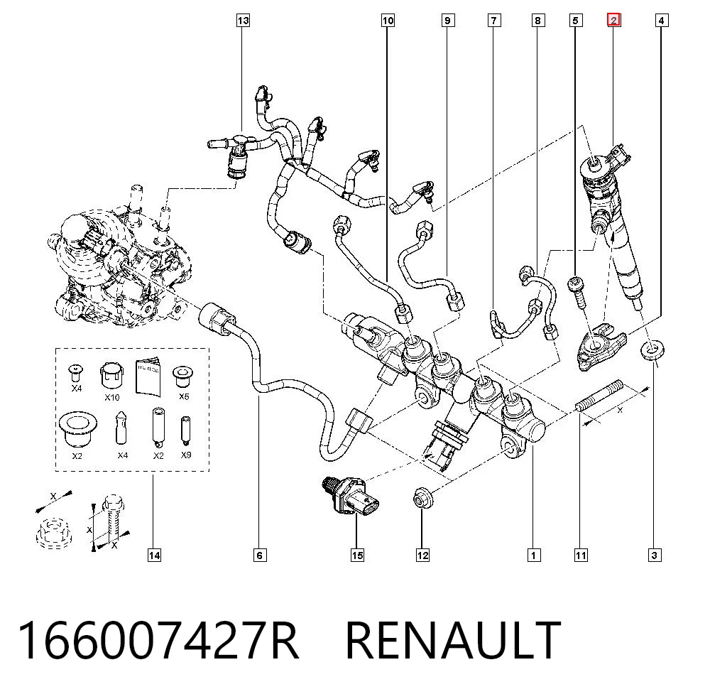 445110800 Bosch Форсунка вприску палива