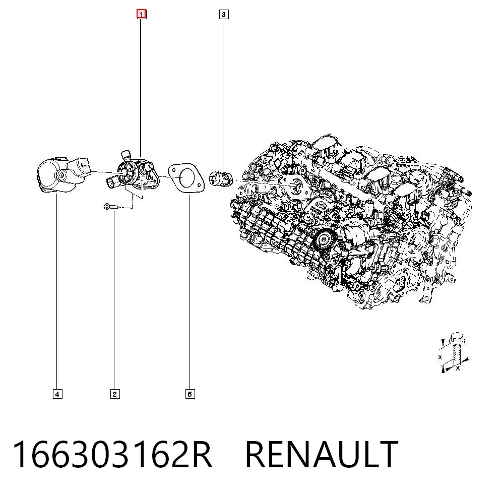 166303162R Renault (RVI) Насос паливний високого тиску (ПНВТ)