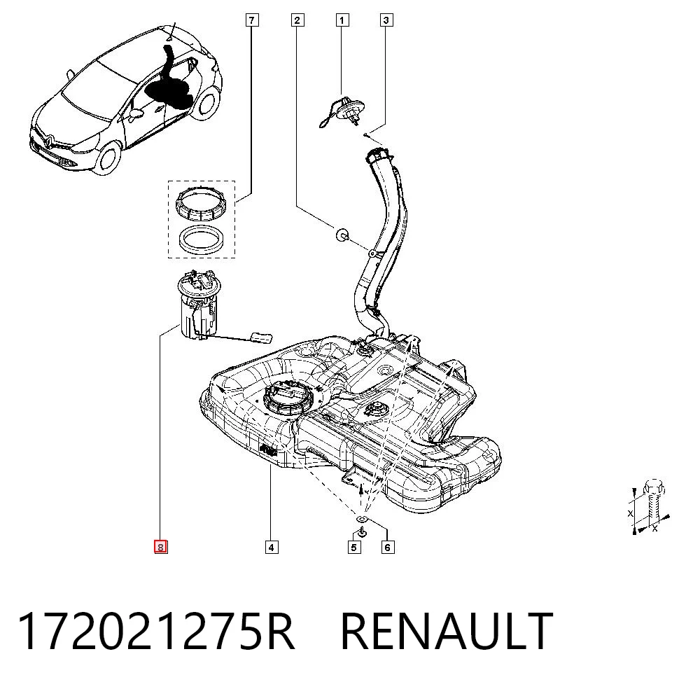 348756 VALEO Електробензонасос