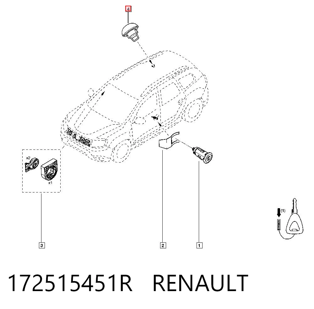 172515451R Renault (RVI)