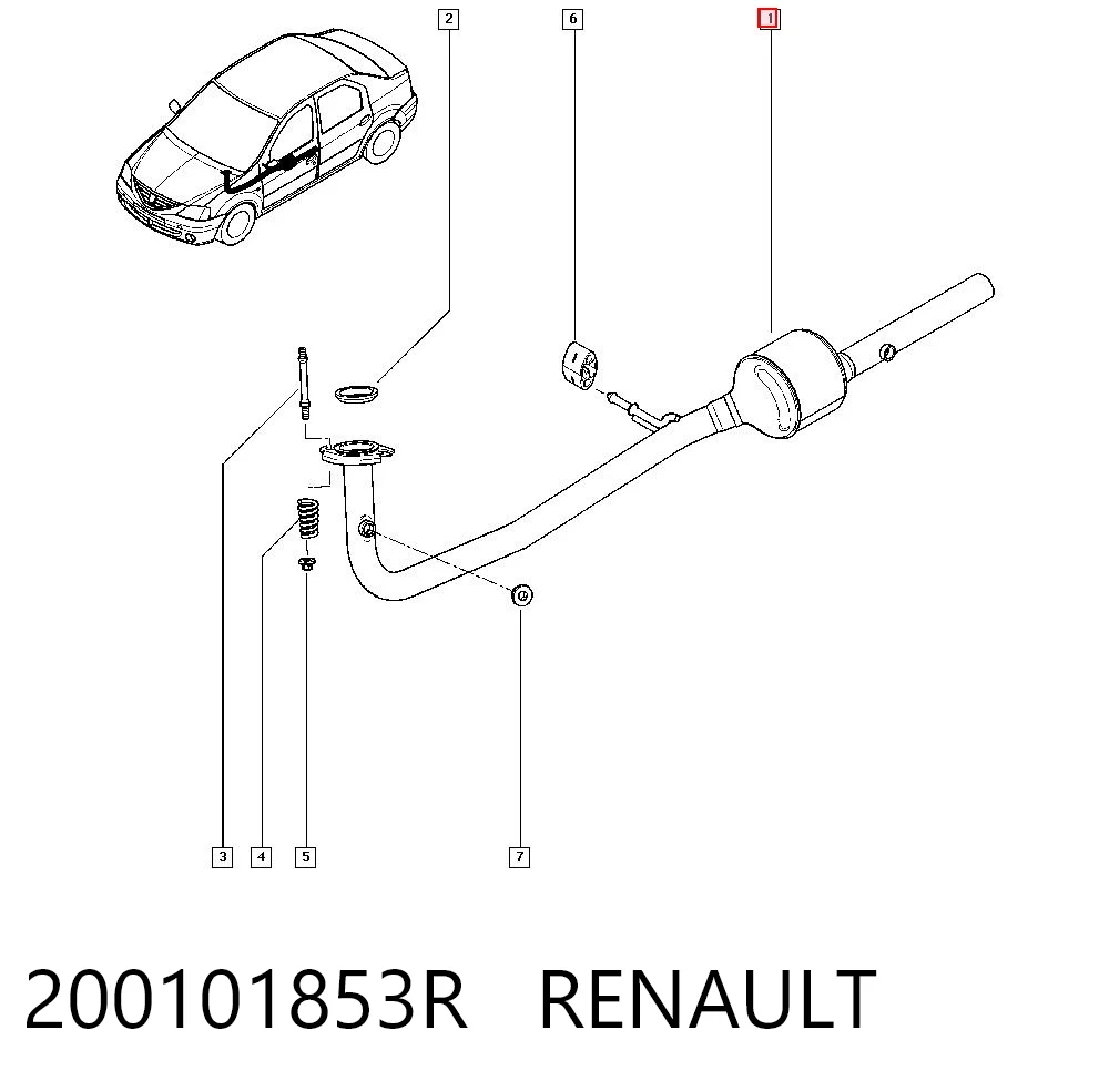 Купити Каталізатор Renault LOGAN II MCV K8