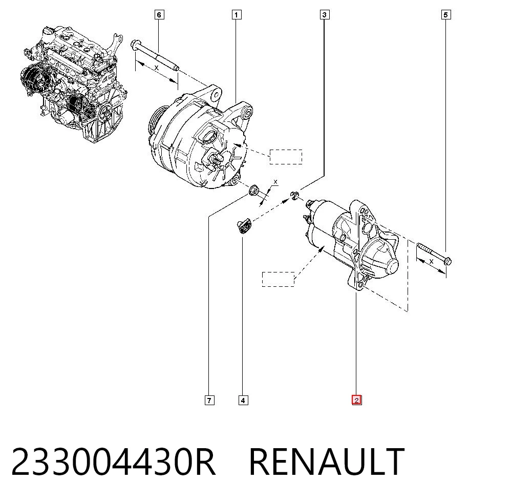 233004430R Renault (RVI)