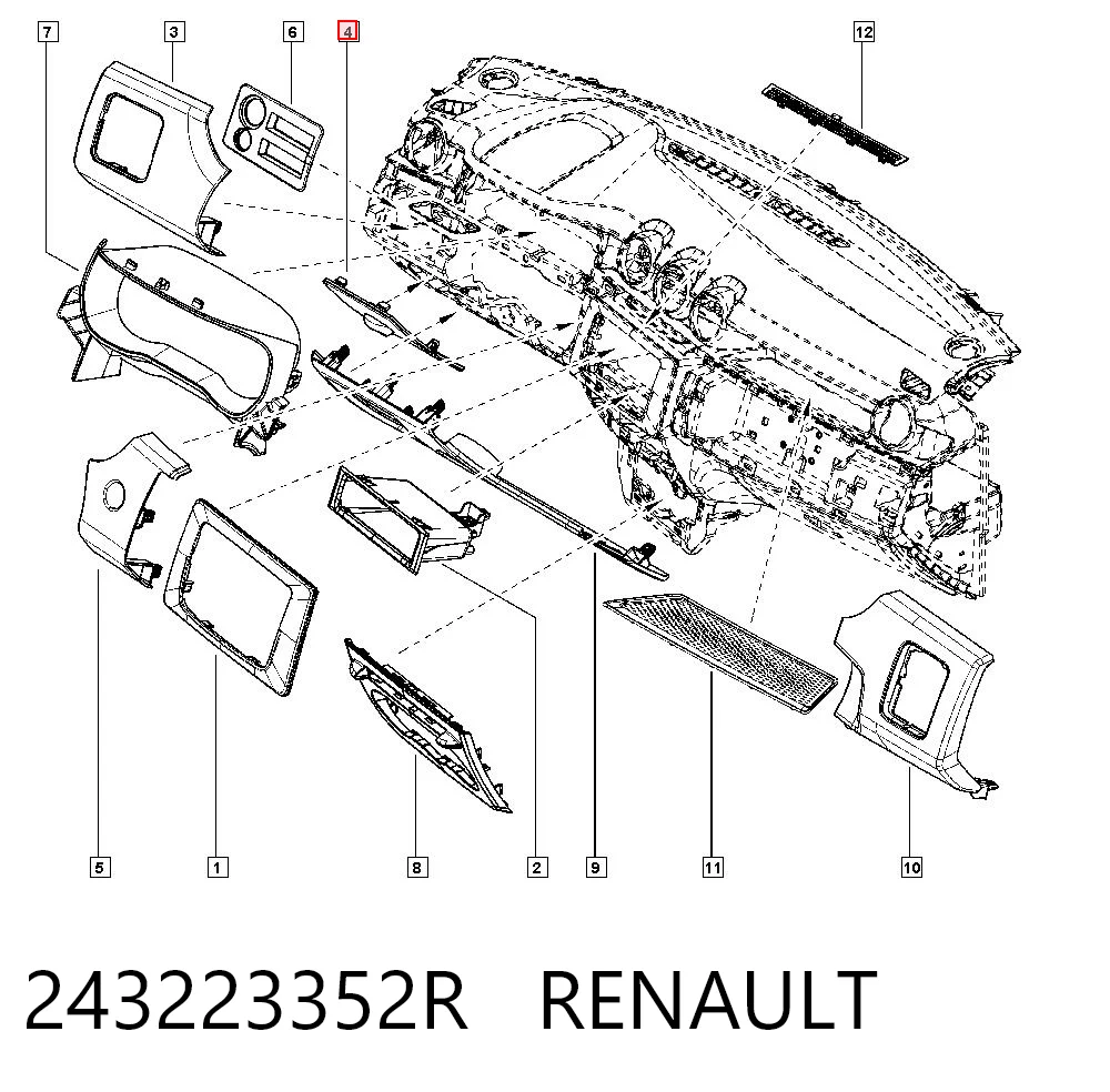 243223352R Renault (RVI)