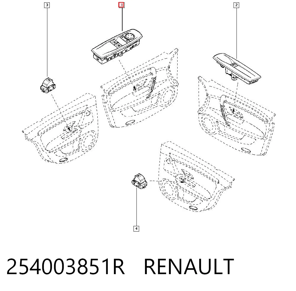 254003851R Renault (RVI)