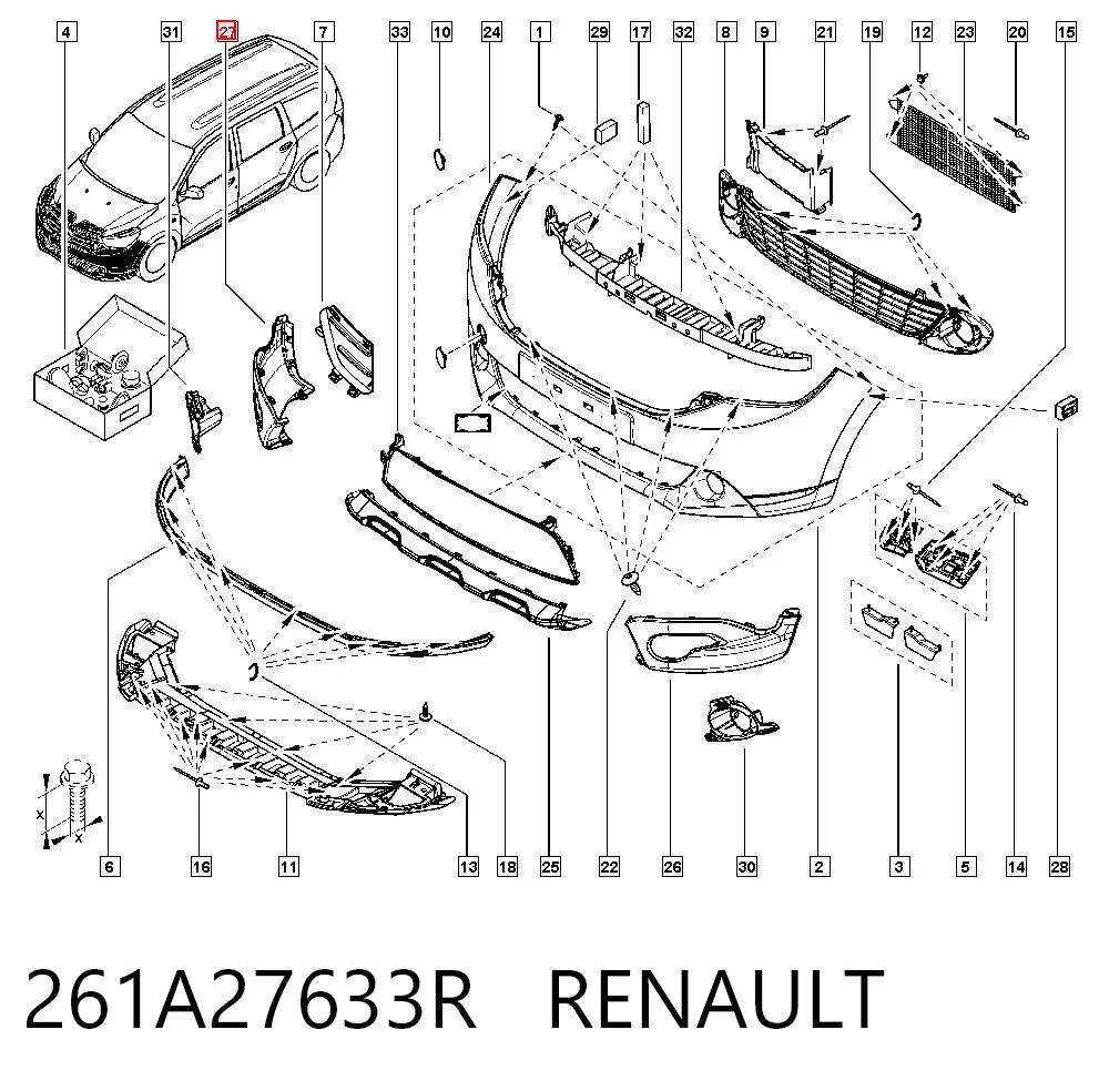 261A27633R Renault (RVI)