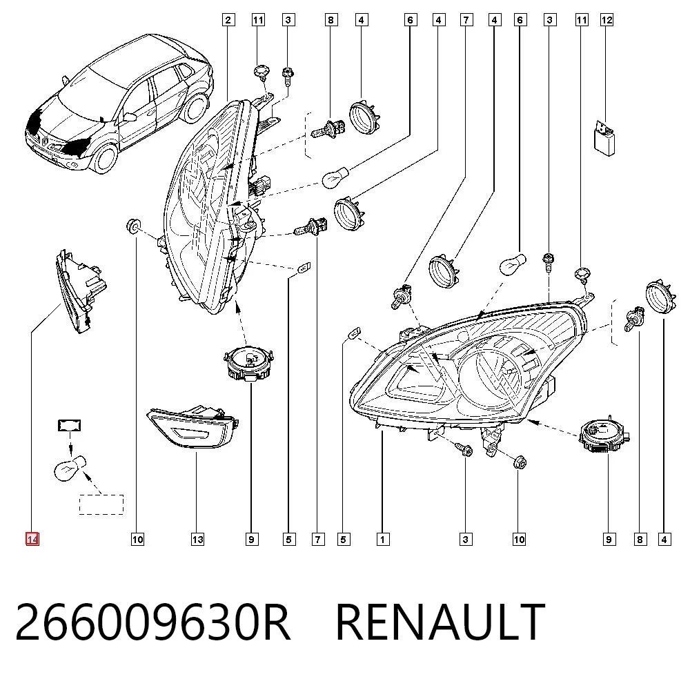 266009630R Renault (RVI)