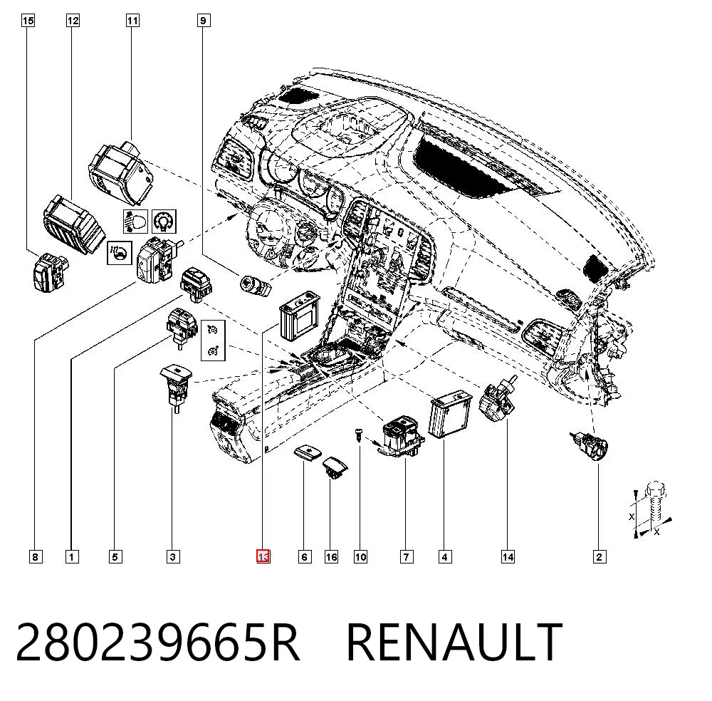 280239665R Renault (RVI)