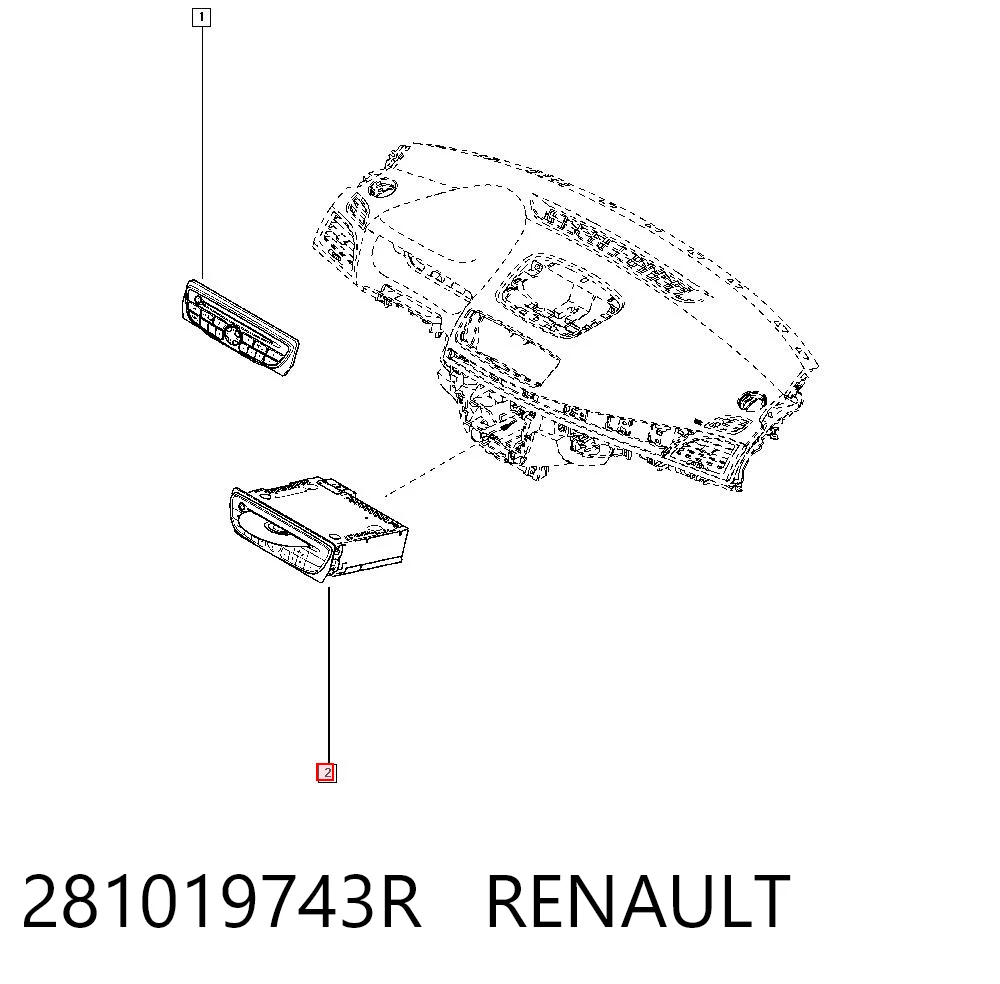 281019743R Renault (RVI)