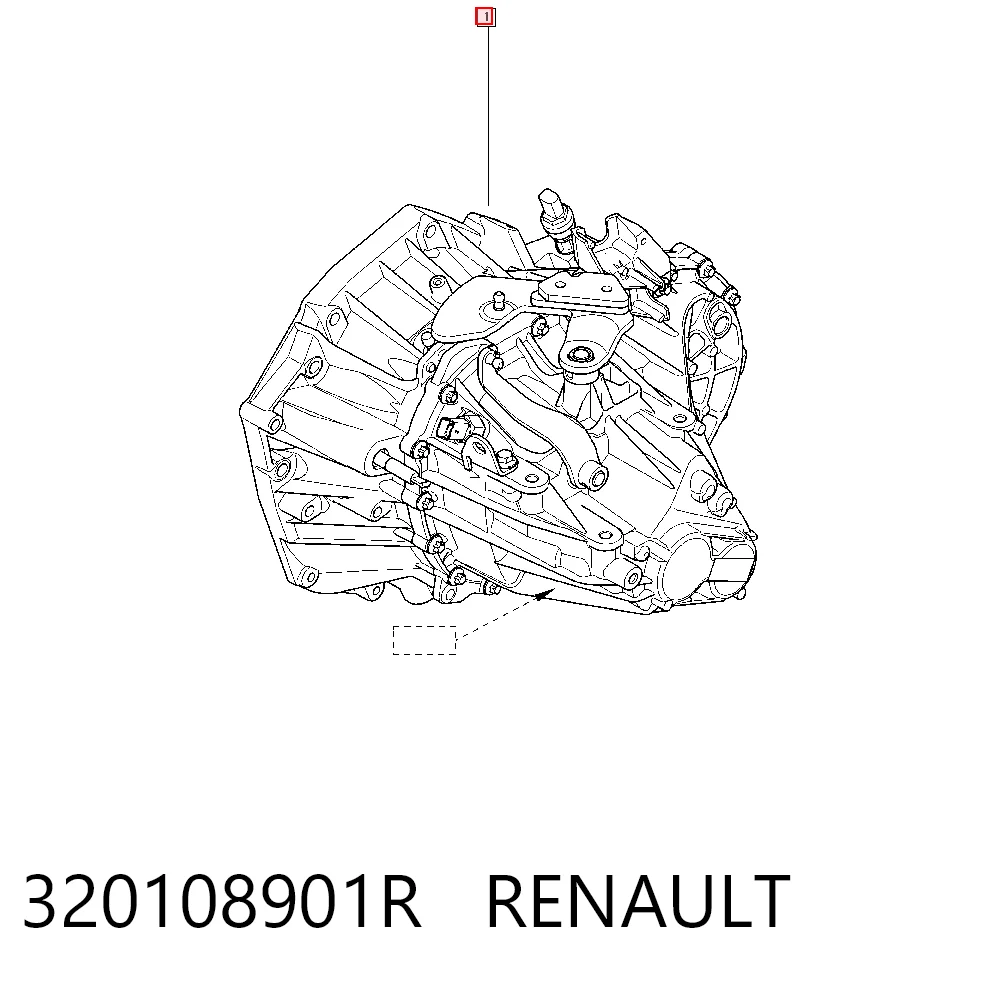 МКП в зборі Renault Scenic GRAND III мінівен (JZ0, JZ1) (2009 - 2016) ціна, від 146.87 USD