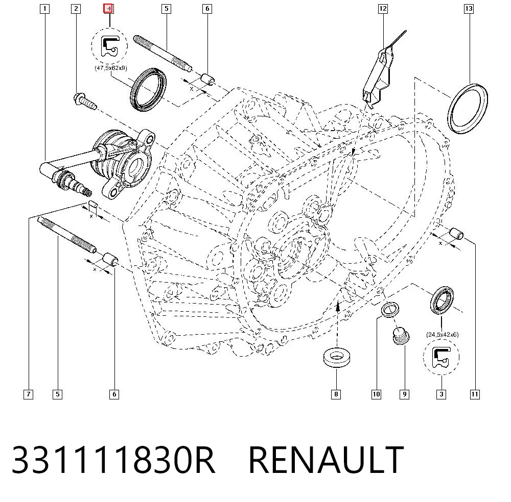 331111830R Renault (RVI)